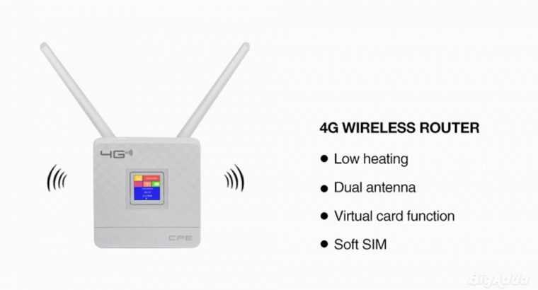 4G Mobile Wifi CPE Router Simcard Router With Lan