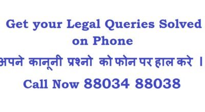 Get Your Legal Queries Solved On Phone Call Now