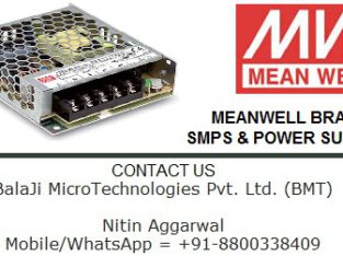 MEANWELL POWER SUPPLY – INDUSTRIAL AUTOMATION