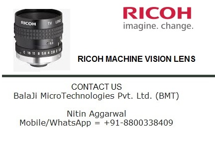 RICOH, Japan Machine Vision Lens – Industrial Auto