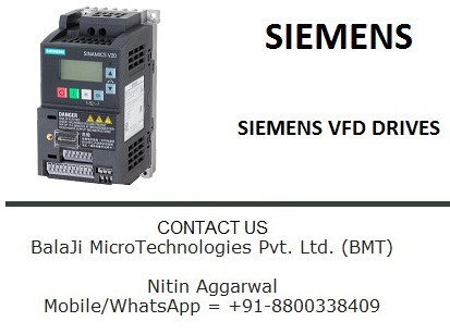 SIEMENS VFD V20 FOR INDUSTRIAL AUTOMATION