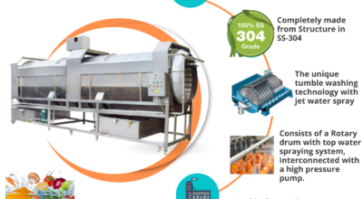 Fruits and vegetable washer