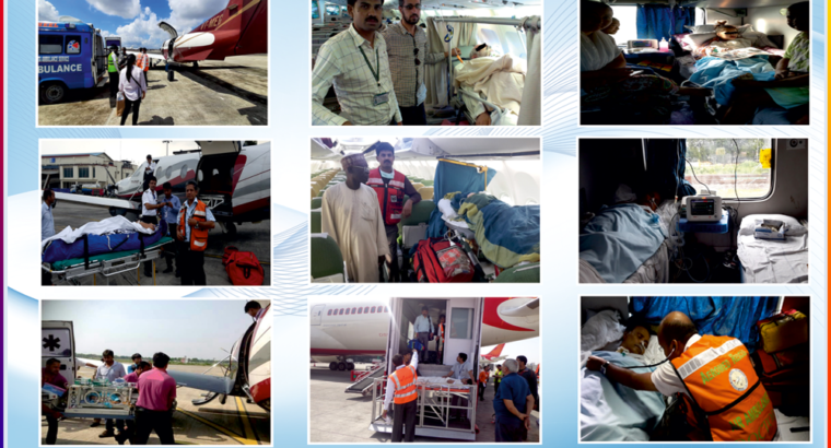 Aeromed Air Ambulance Service in Varanasi