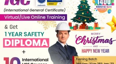 Make this New Year valuable by learning NEBOSH IGC
