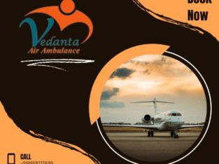 Vedanta Air Ambulance in Guwahati
