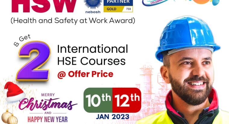 Develop your HSE Career by learning NEBOSH HSW