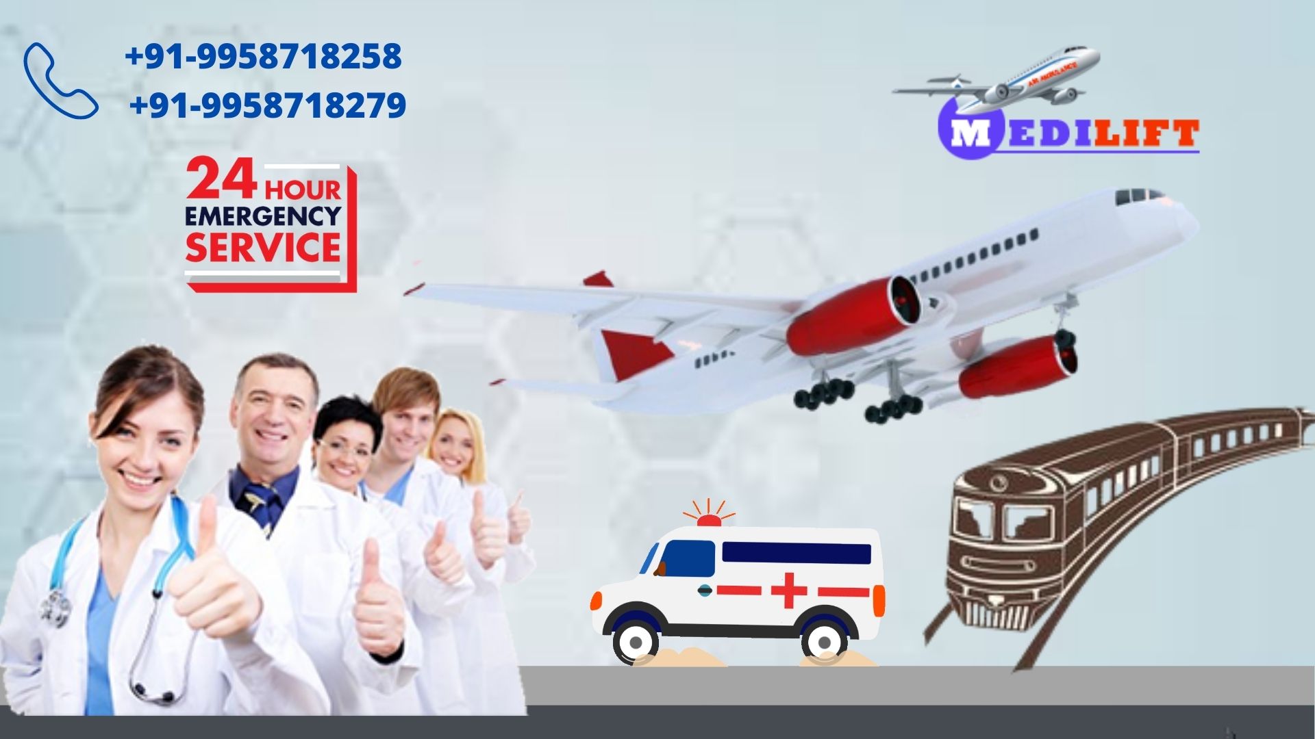 Avail Masterly Air Ambulance Service in Bhopal
