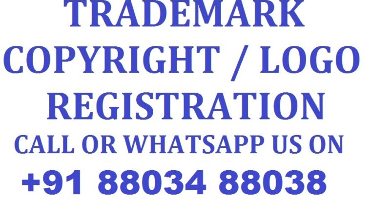 Trademark Copyright Registration Call 88034 88038