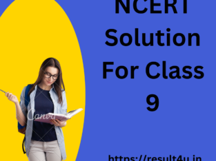 NCERT Solution For Class 9
