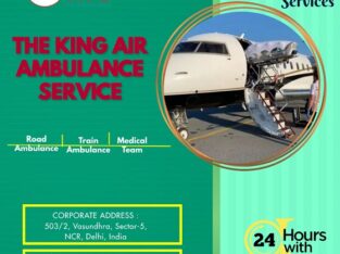 King AIr Ambulance Service in Ranchi