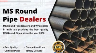 Top-Quality MS Round Pipes at Wholesale Prices fro