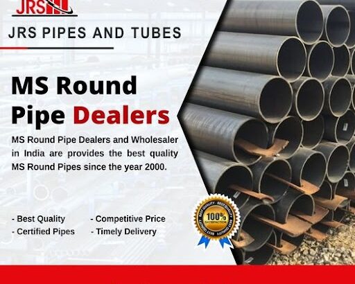Top-Quality MS Round Pipes at Wholesale Prices fro