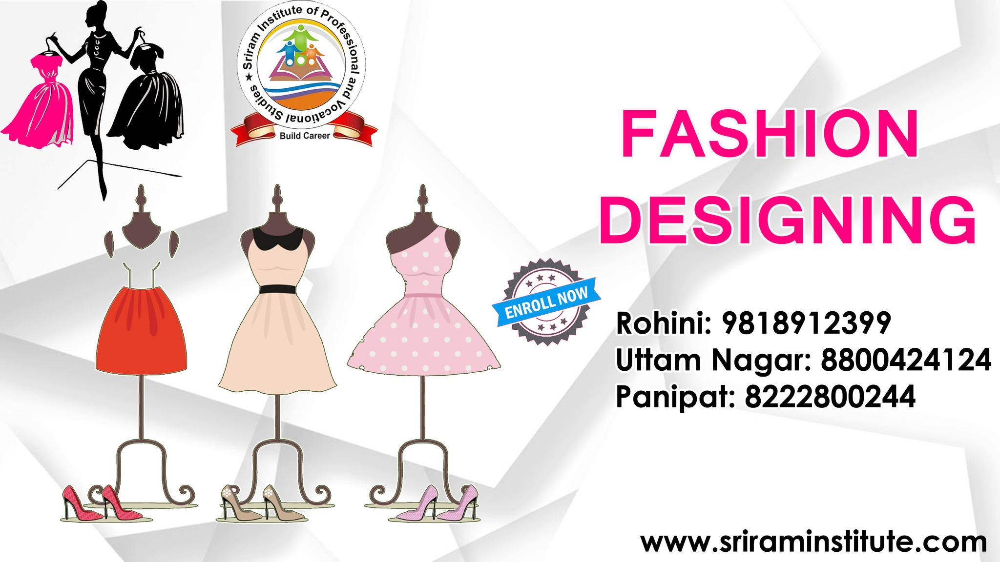 Top fashion designing course in Rohini