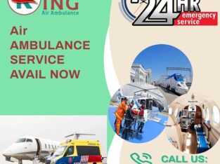 Avail 24*7 Hours King Air Ambulance in Guwahati