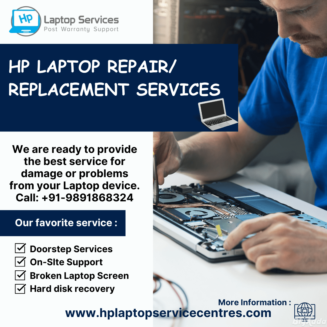 HP Laptop Service Center in Noida