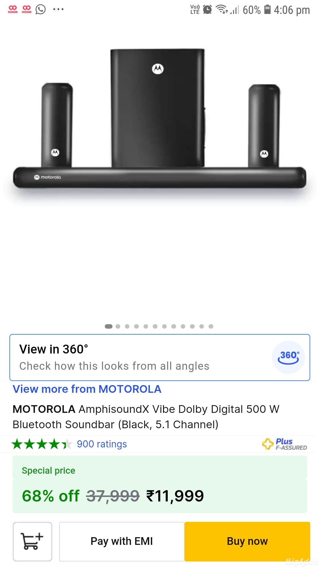 MOTOROLA DOLBY 3D AUDIO SYSTEM FOR SALE