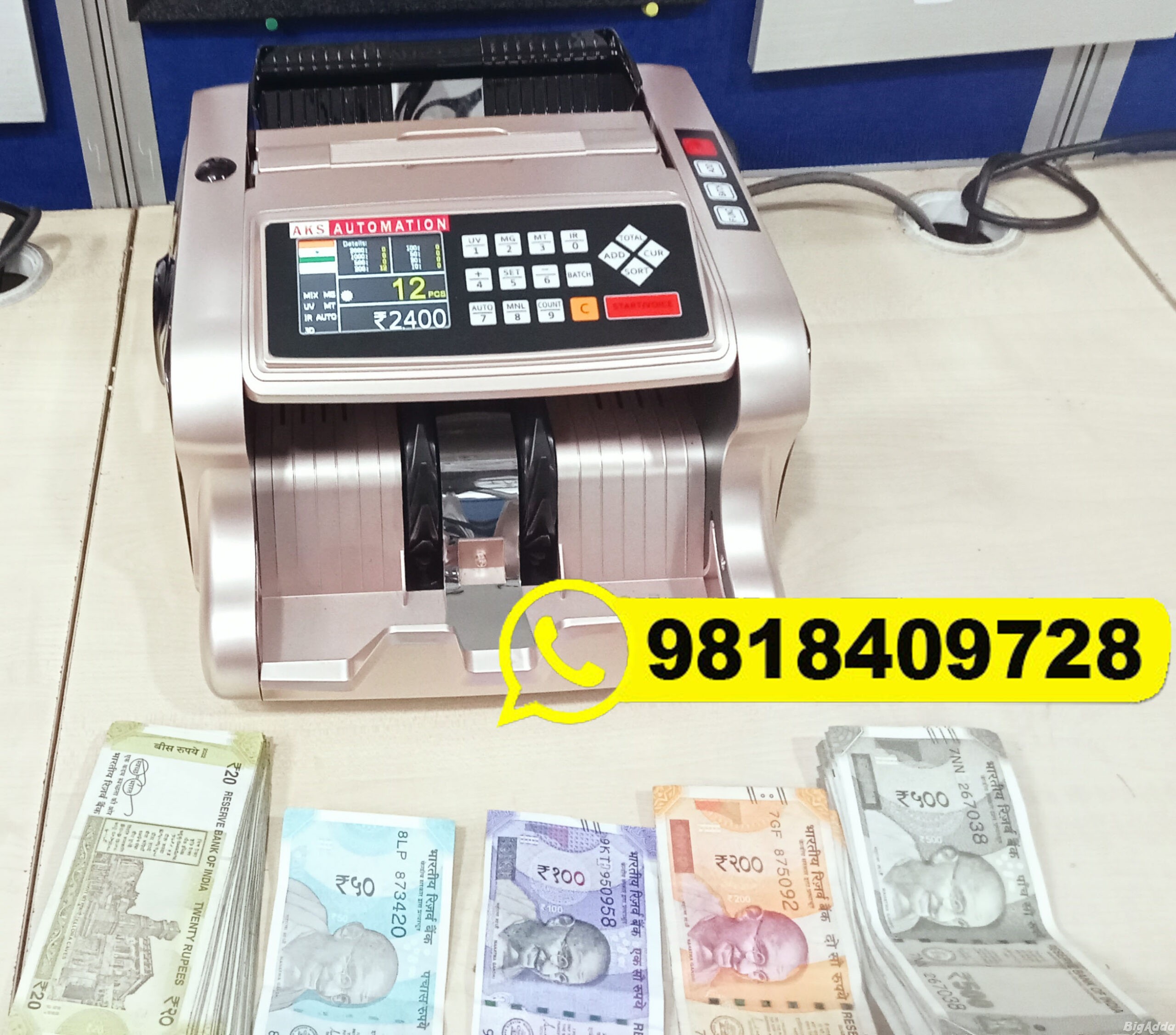 Cash Counting Machine Supplier in Chandni Chowk