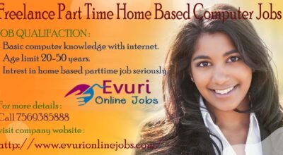 Full Time Part Time Home Based Data Entry Work