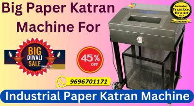 Industrial paper Katran machine price in india