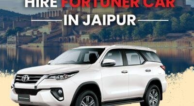 Fortuner car rental services in Jaipur