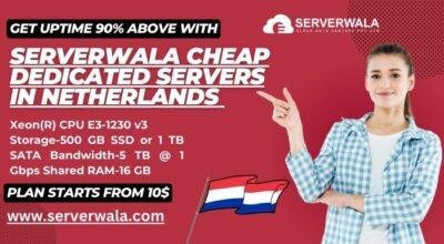 Serverwala Cheap Dedicated Servers in Netherlands
