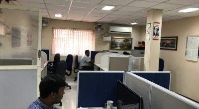 1200sqft fully furnished office space available fo