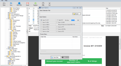 SysVita OLM to PST converter