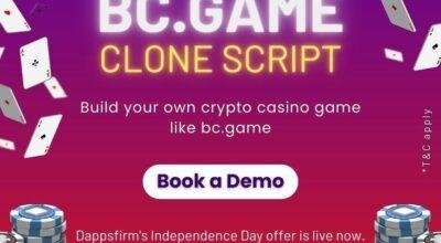 Next-Gen Gaming Experience: BC.Game Clone Script