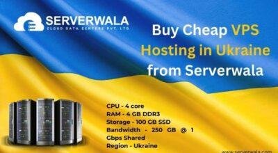 Buy Cheap VPS Hosting in Ukraine from Serverwala