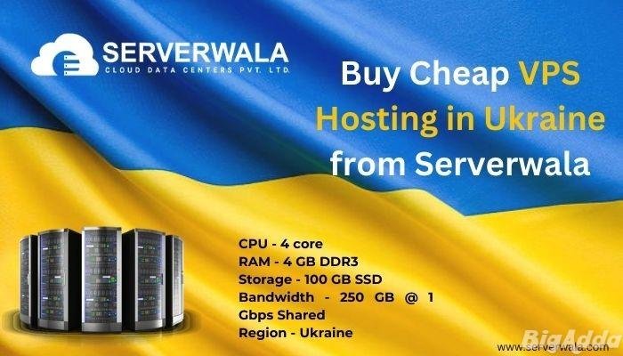 Buy Cheap VPS Hosting in Ukraine from Serverwala