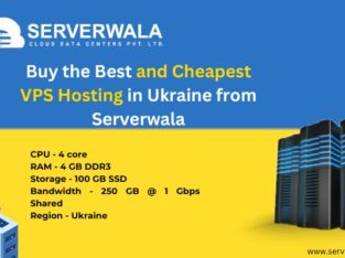 Buy Cheapest VPS Hosting in Ukraine | Serverwala