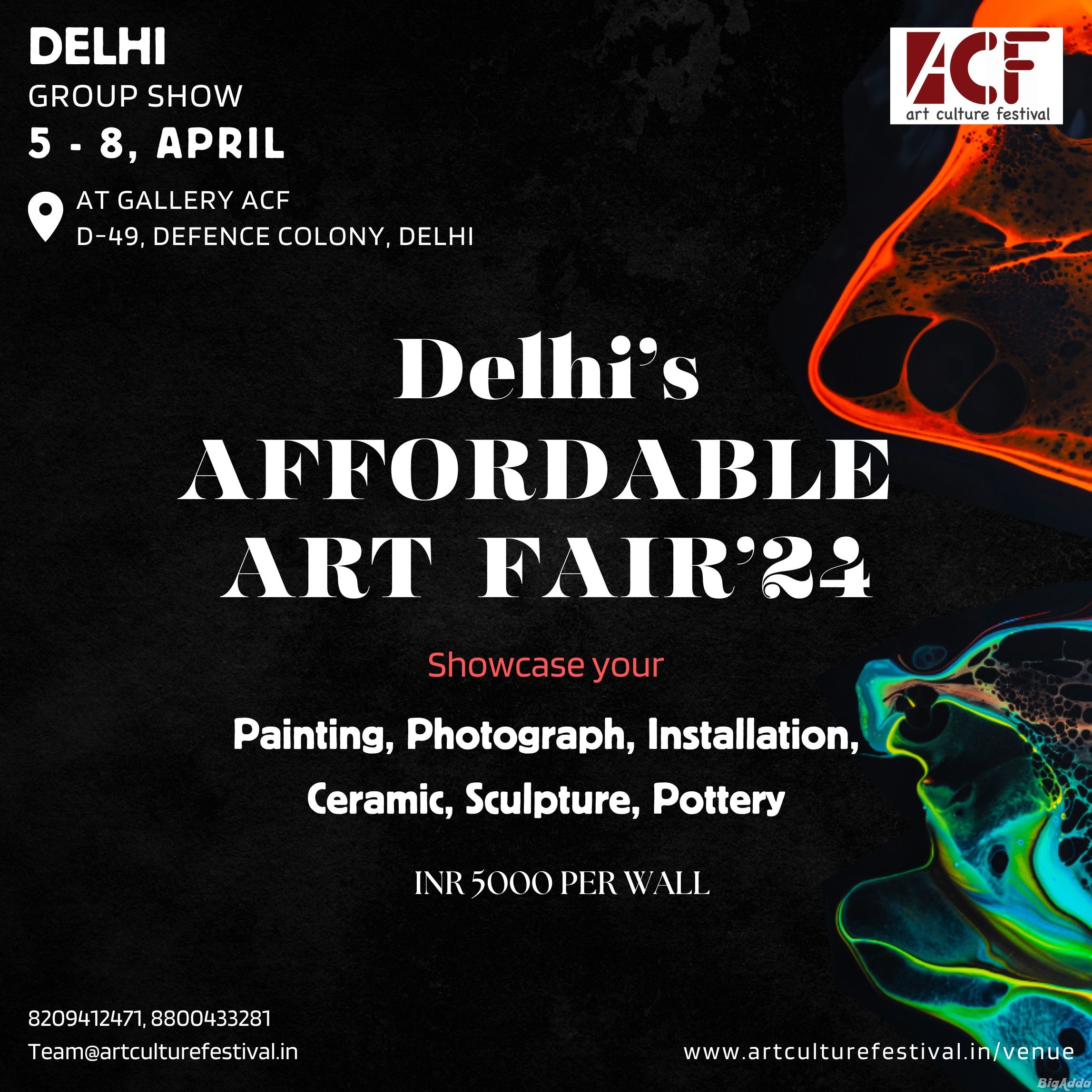 Delhi’sAffordable Art Fair 2024