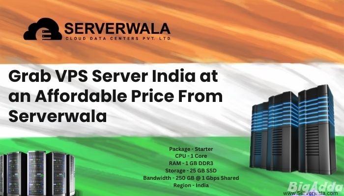 Grab VPS Server India from Serverwala