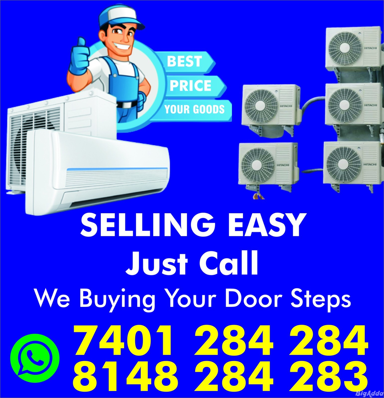 Second Hand Ac Buyers in Chennai call 7401 284 284