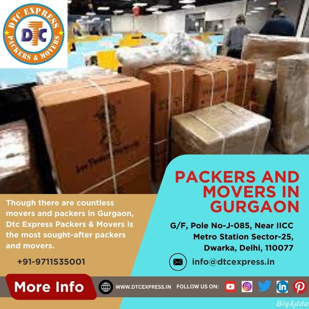 Top Packers and Movers in Gurgaon, Movers Packers