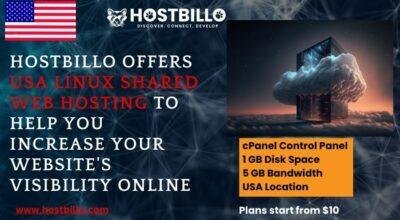 Hostbillo offers US Linux Shared Web Hosting