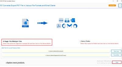 Experience CloudMigration PST File Converter