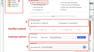 MailsDaddy Thunderbird to Outlook Converter