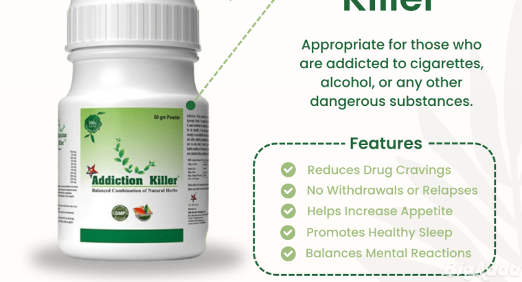 Try Ayurvedic Medicine – Addiction Killer