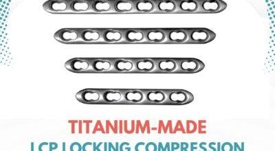 Titanium-Made LCP Locking Compression Plate