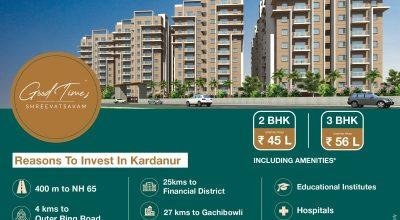 2&3 BHK gated community apartments in Kardanur | S