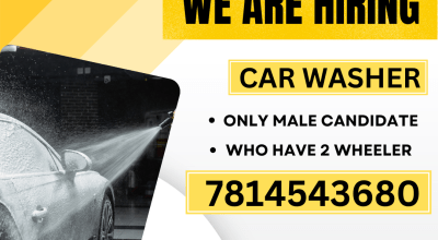 Hiring car washer