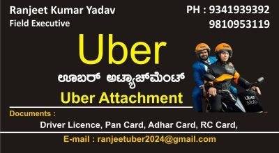 UBER bike cab auto Attach