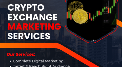 crypto exchange Marketing services