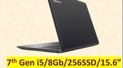 Laptop Lenovo. 7th i5/8Gb/256SSD/2Gb Graphics/15.6