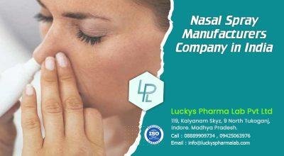 Nasal Spray Manufacturers Company in India