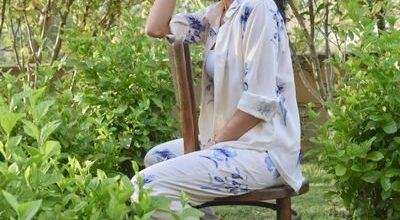 White co ord set for Women