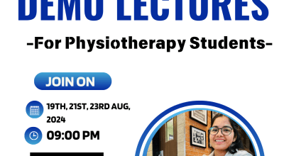 Physiotherapy Online Lecture Course For just ₹499