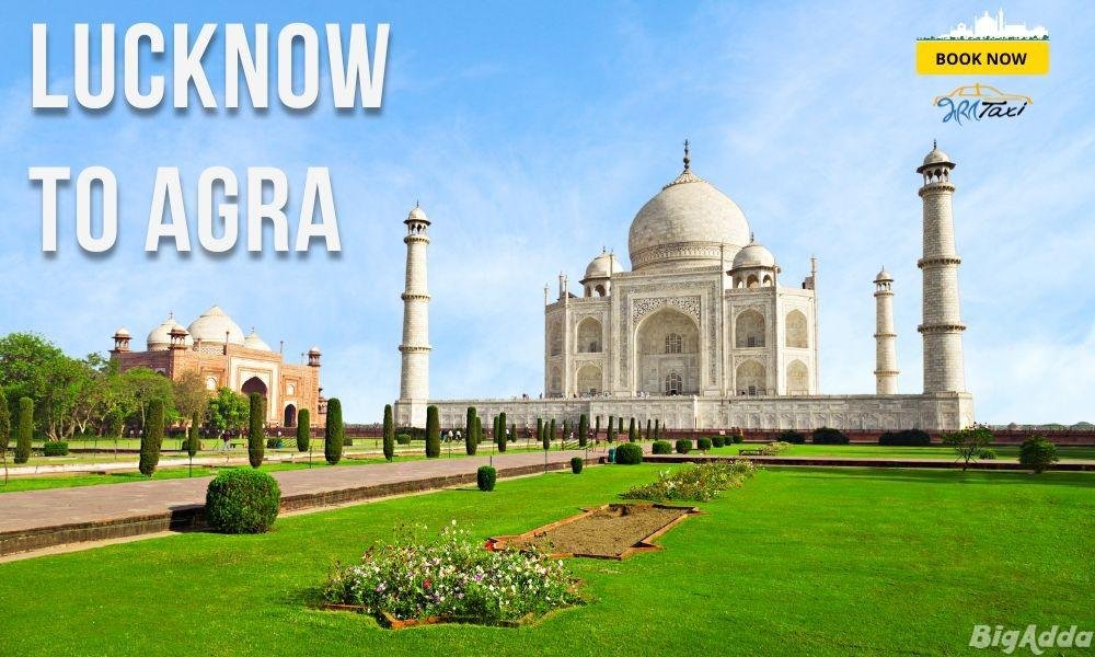 Taxi from Lucknow to Agra