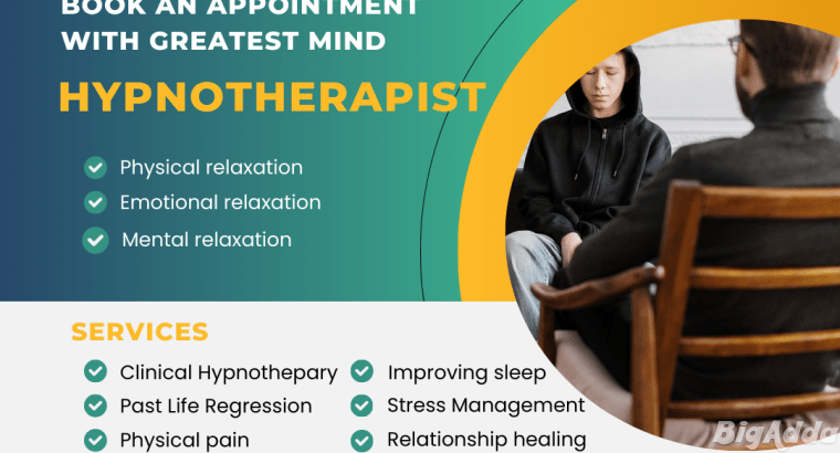 Free consultation for hypnotherapy